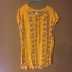 Old Navy Tie Neck Top XXL